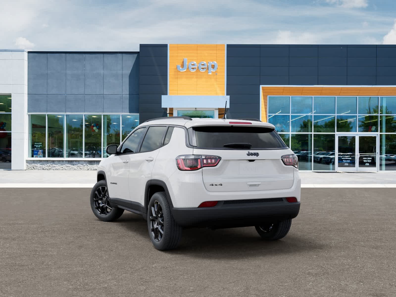 New 2026 Bright White Clear-Coat Exterior Paint Jeep Latitude image 3