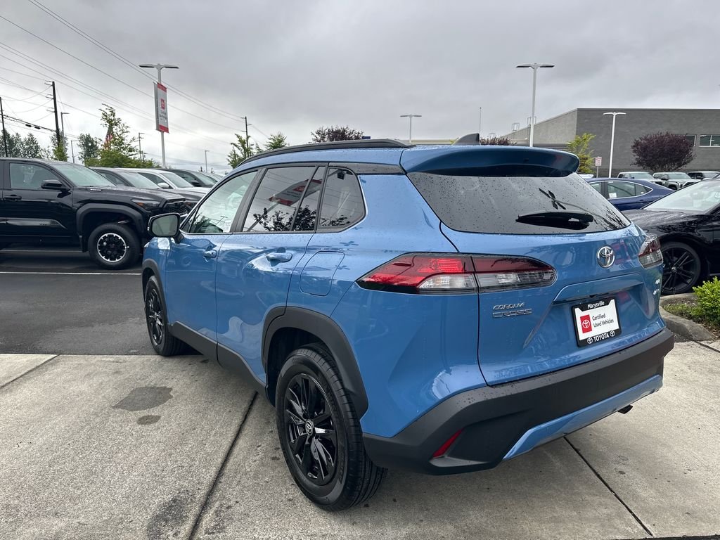 Certified Used 2026 Blue Toyota LE image 3