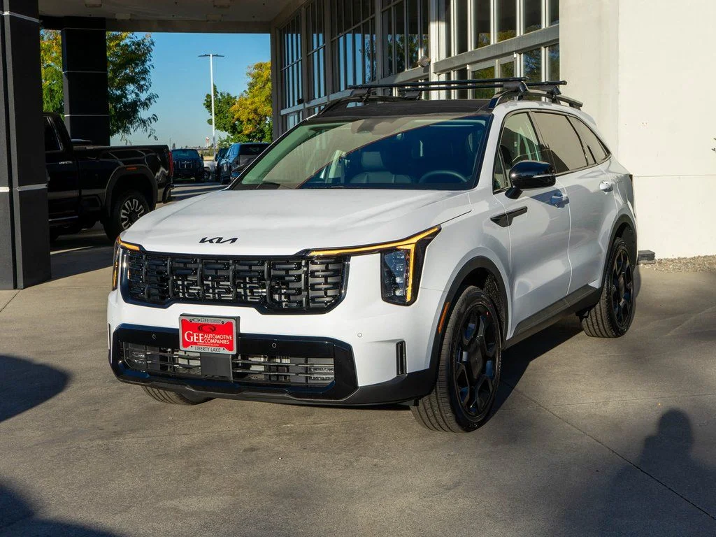 New 2026 Glacial White Pearl Kia X-Line EX AWD image 3