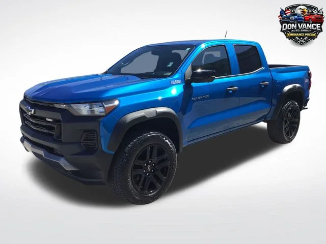 Used 2023 Blue Chevrolet Trail Boss image 1