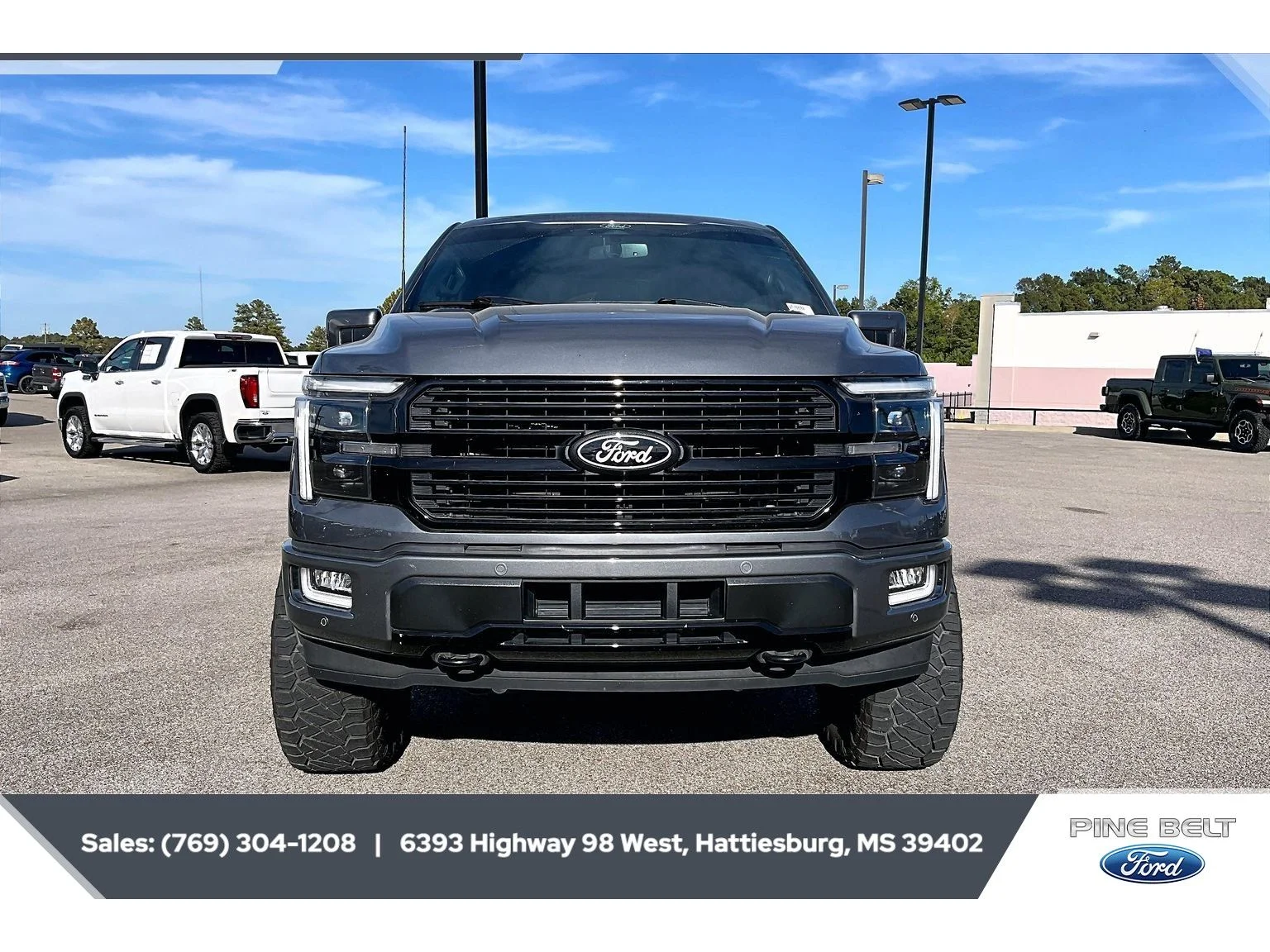Used 2024 Carbonized Gray Metallic Ford Platinum image 5