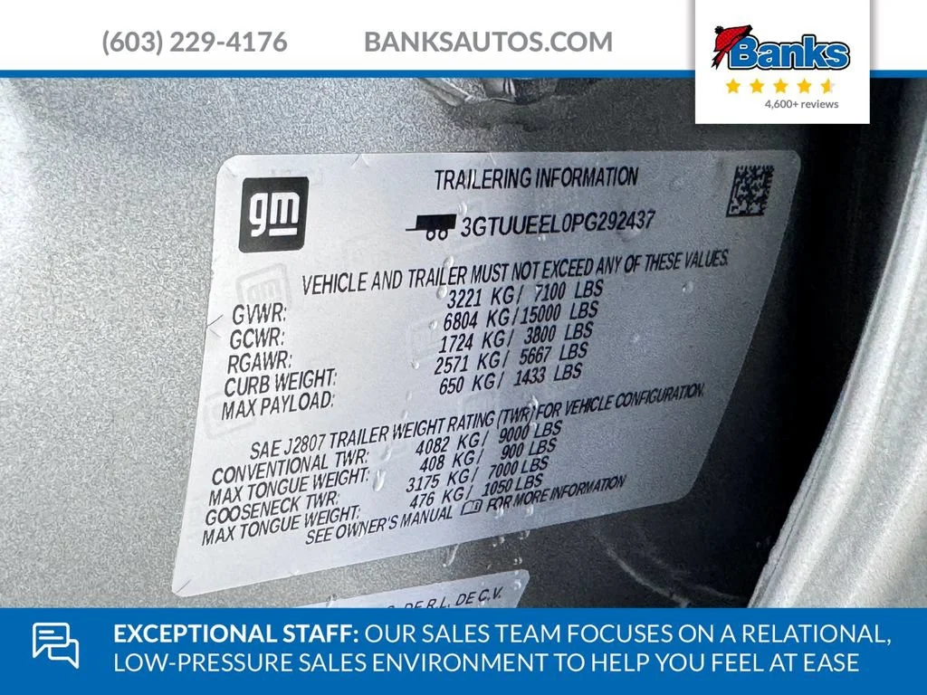 Certified Used 2023 Sterling Metallic GMC AT4 image 9