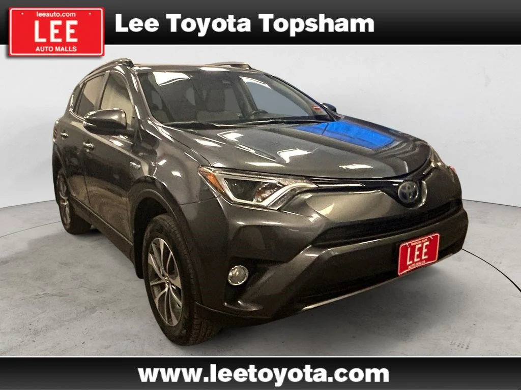 Used 2018 Magnetic Gray Metallic Toyota Hybrid XLE image 7