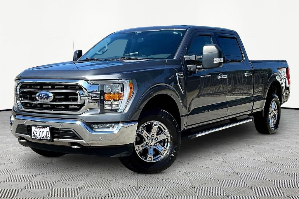 Used 2021 Gray Ford XLT image 3