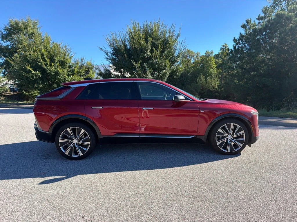 Used 2025 Radiant Red Tintcoat Cadillac Luxury 3 image 5