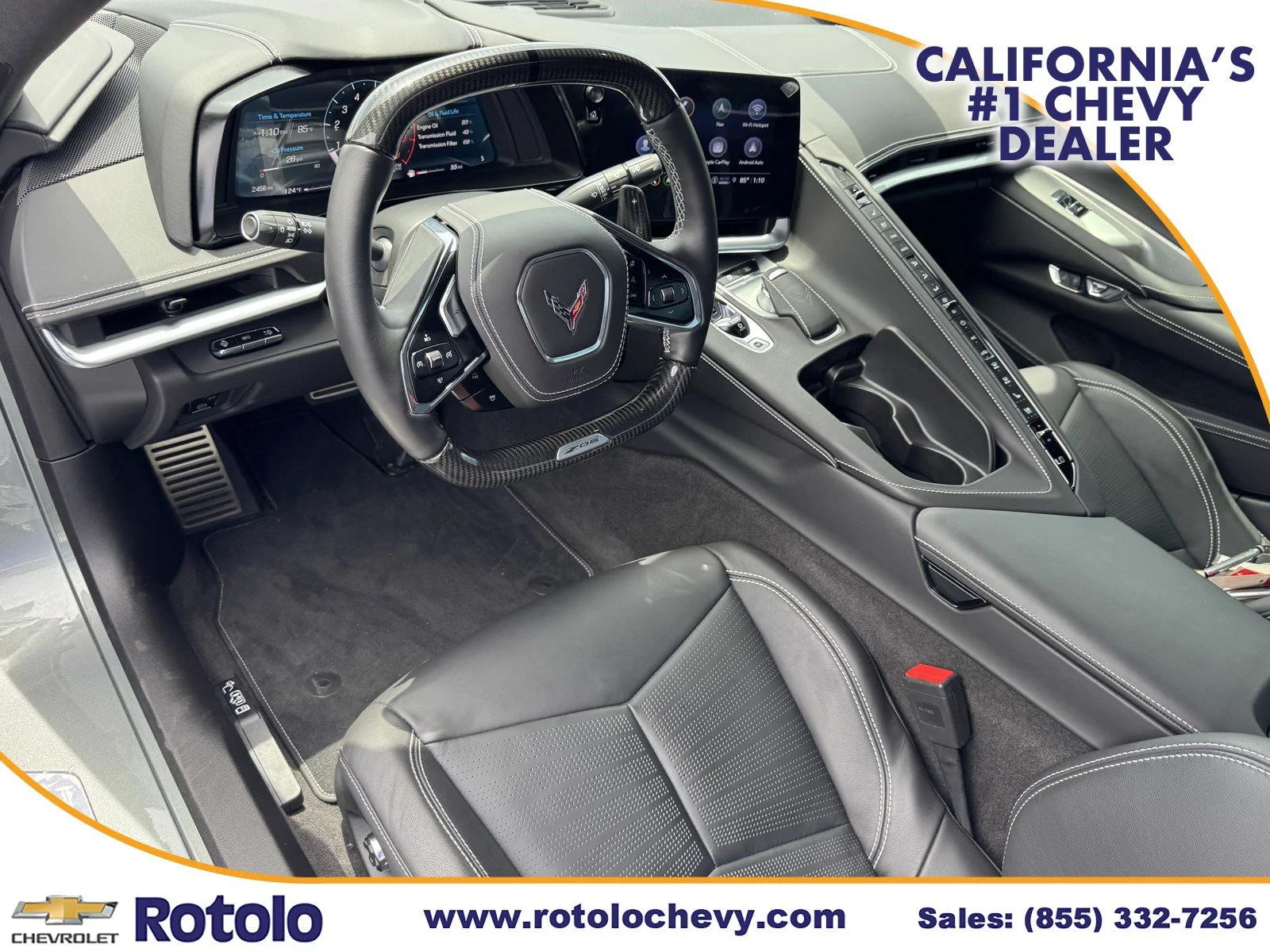 Used 2023 Hypersonic Gray Metallic Chevrolet 3LZ image 14