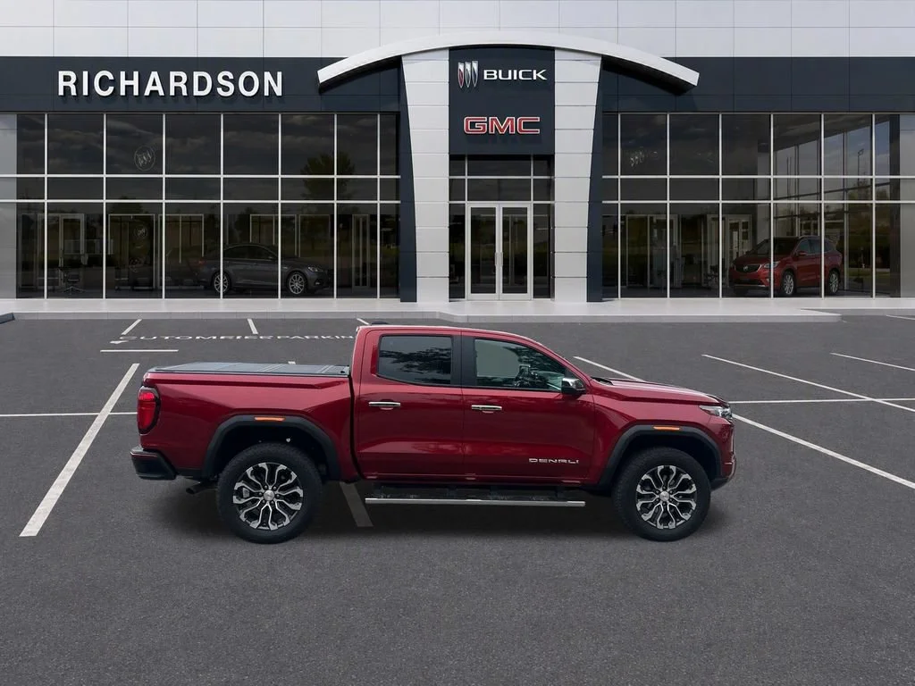 Used 2025 Volcanic Red Tintcoat GMC Denali image 7