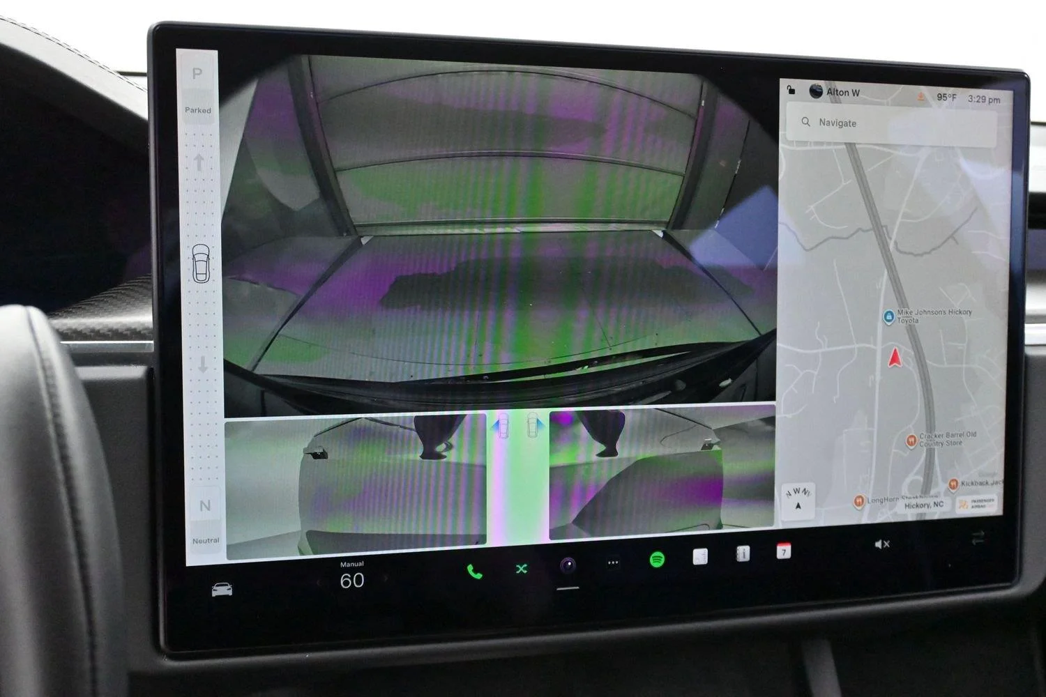 Used 2021 Black Tesla Plaid image 22