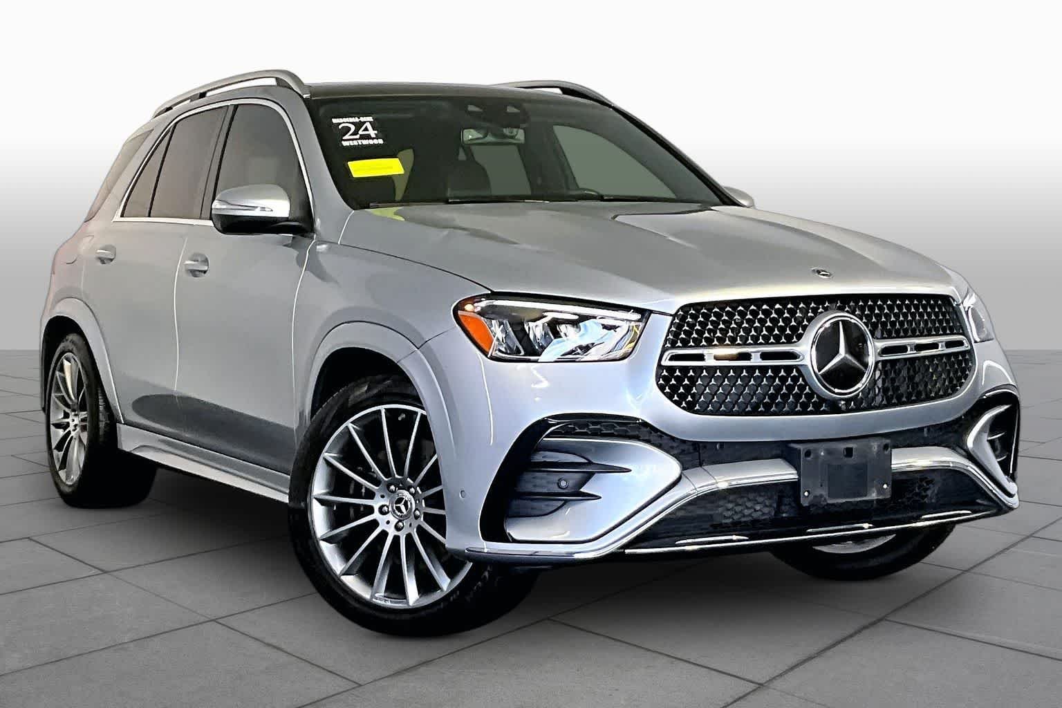 Certified Used 2024 Cirrus Silver Metallic Mercedes-Benz GLE 450 image 2