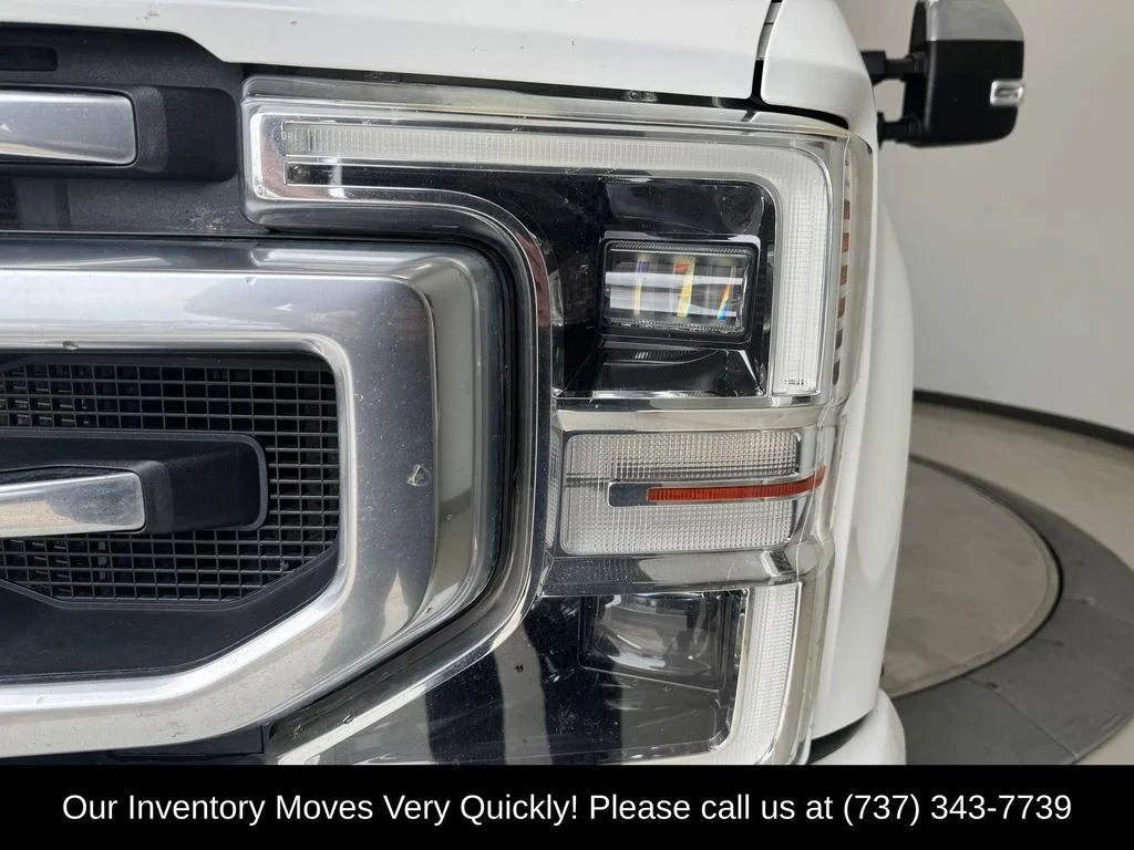 Used 2021 White Metallic Ford Platinum image 4