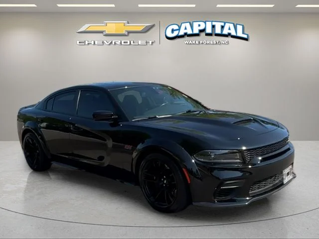 Used 2023 Black Dodge R/T Scat Pack Widebody image 7