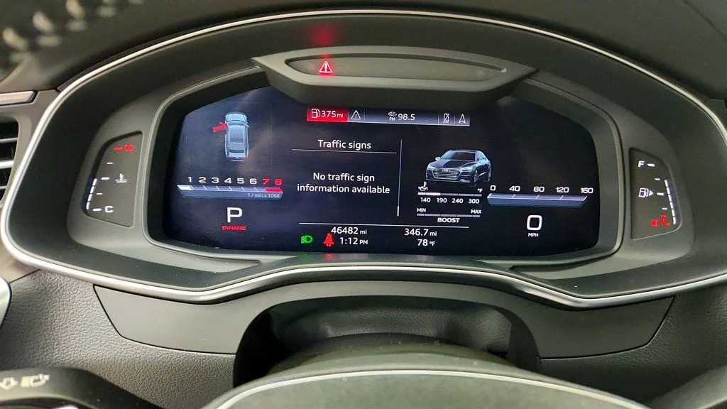 Used 2020 Vesuvius Gray Metallic Audi 2.9 TFSI Premium Plus w/ Executive & Driver Assist Pkgs image 15