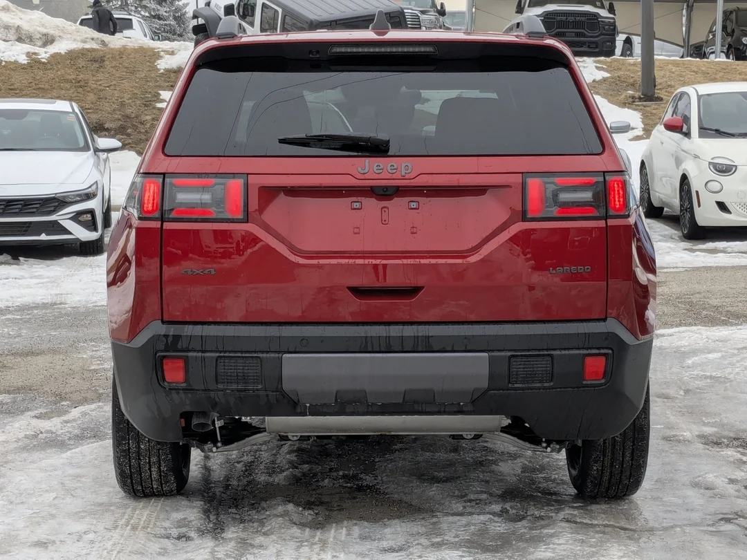 New 2026 Red Jeep Laredo - - 4x4 - 1.6L Turbo Hybrid - 12.3 Uconnect 5 Display - Selec-Terrain System & More! image 7