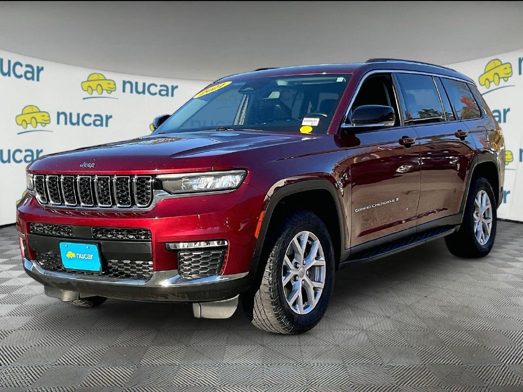 Used 2021 Red Jeep Limited image 3