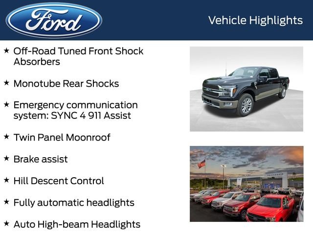 New 2026 Agate Black Metallic Ford King Ranch image 12