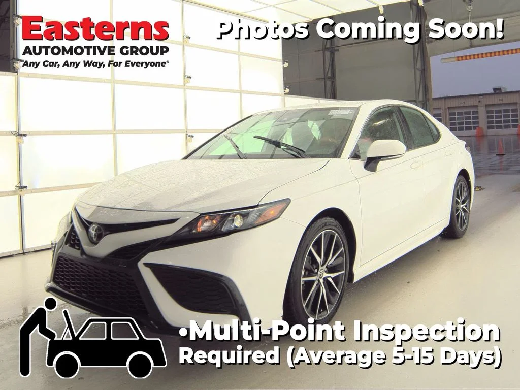 Used 2024 White Toyota SE image 1