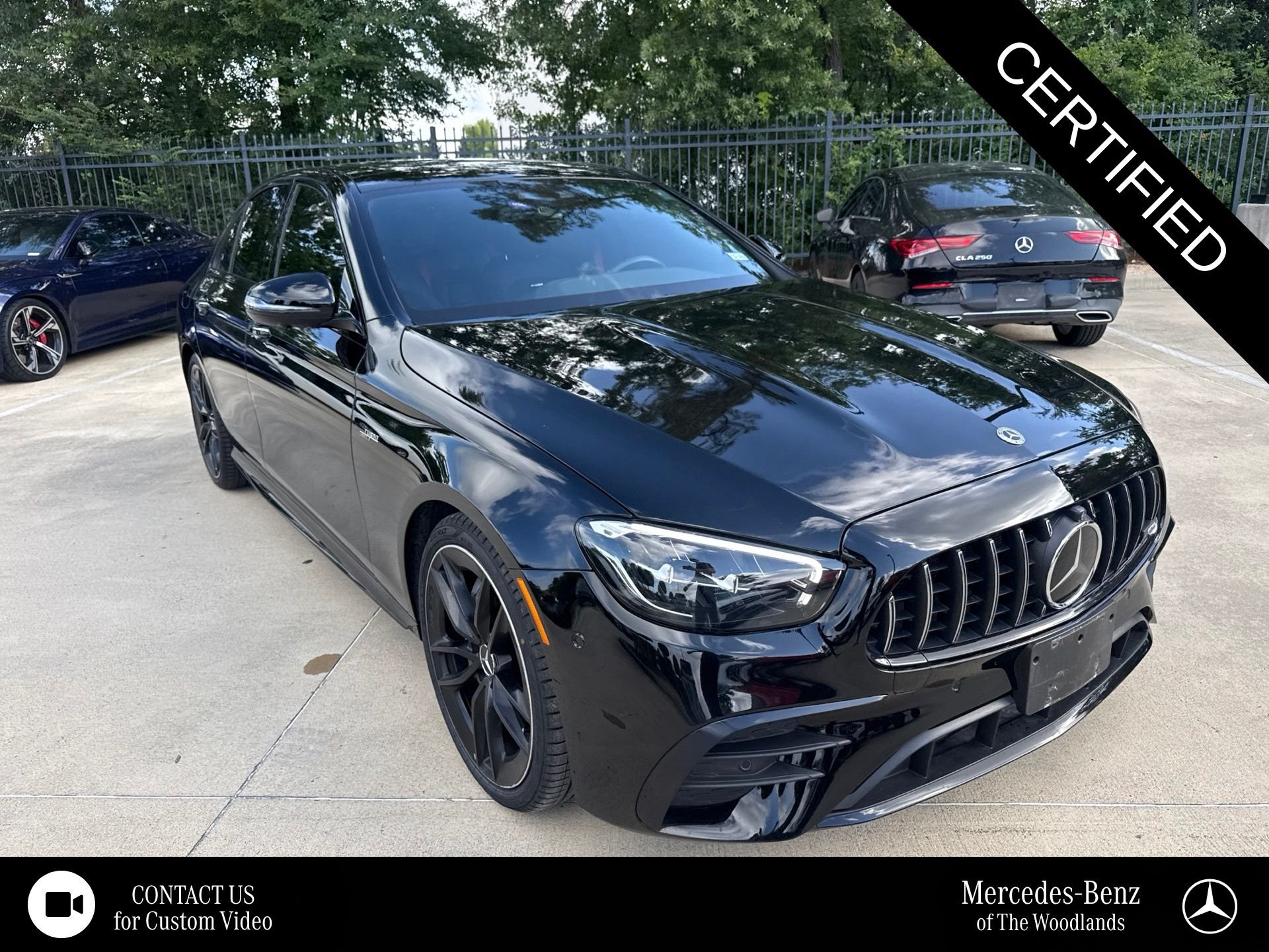 Certified Used 2023 Black Mercedes-Benz E 53 AMG® image 1