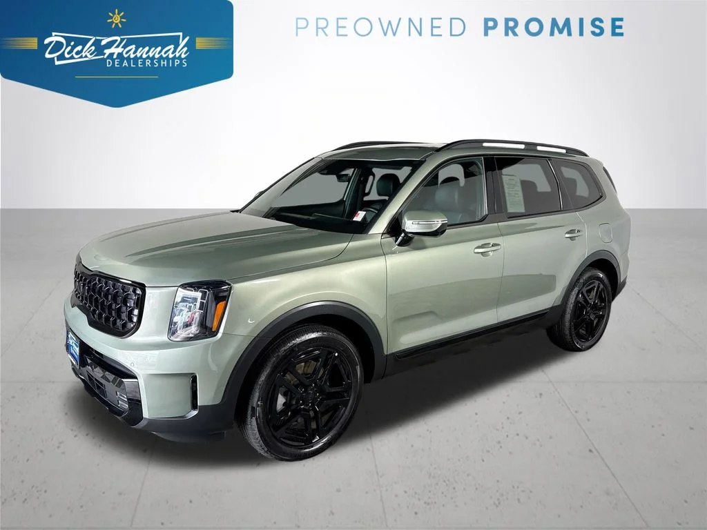 Used 2025 Green Kia SX X-Line image 1