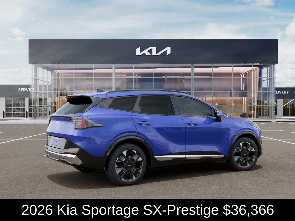 New 2026 Blue Kia SX-Prestige image 7