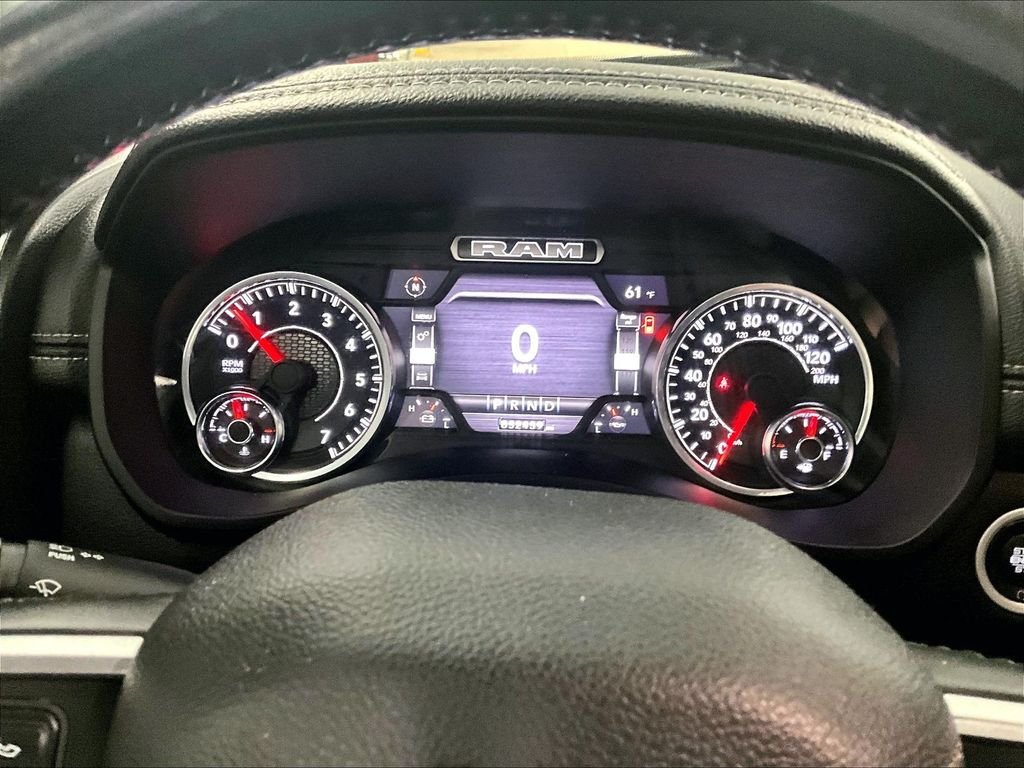 Used 2022 Diamond Black Crystal Pearlcoat Ram Laramie image 25
