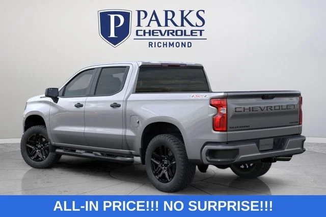 New 2026 Sterling Gray Metallic Chevrolet Custom image 6