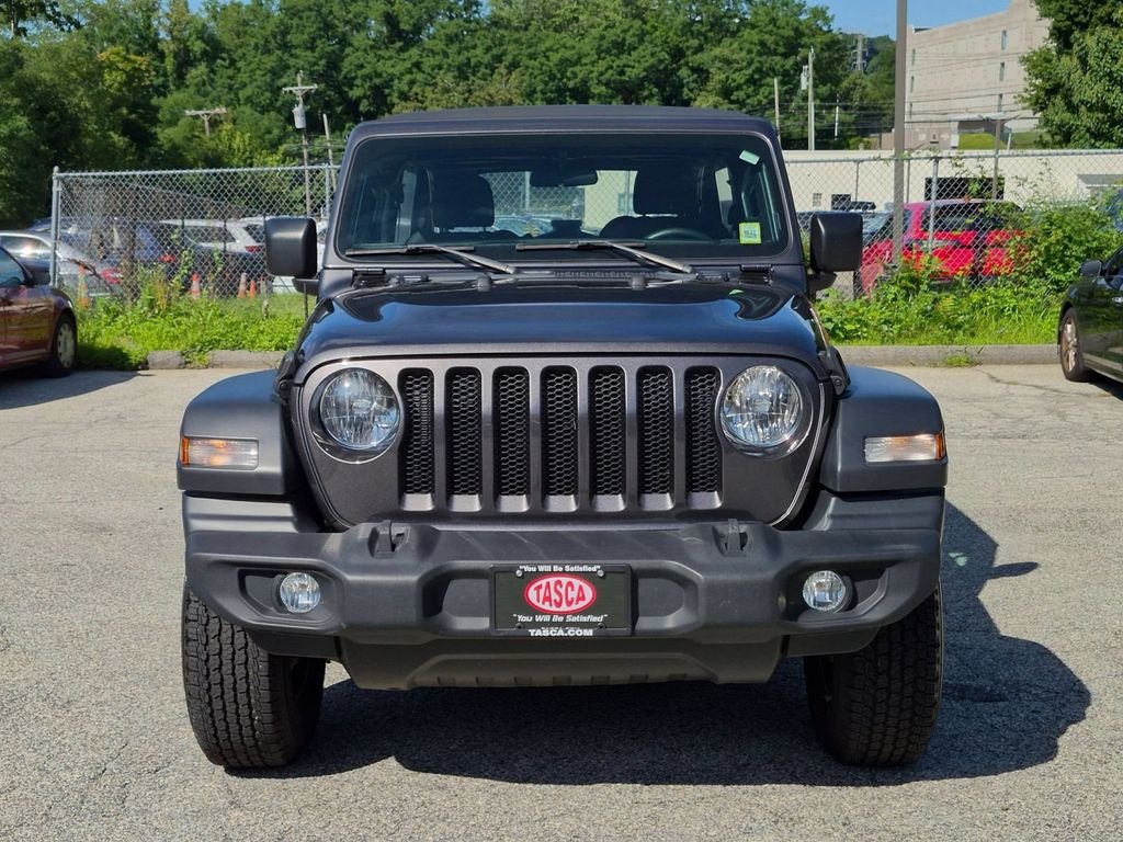 Used 2022 Gray Jeep Unlimited Sport image 10