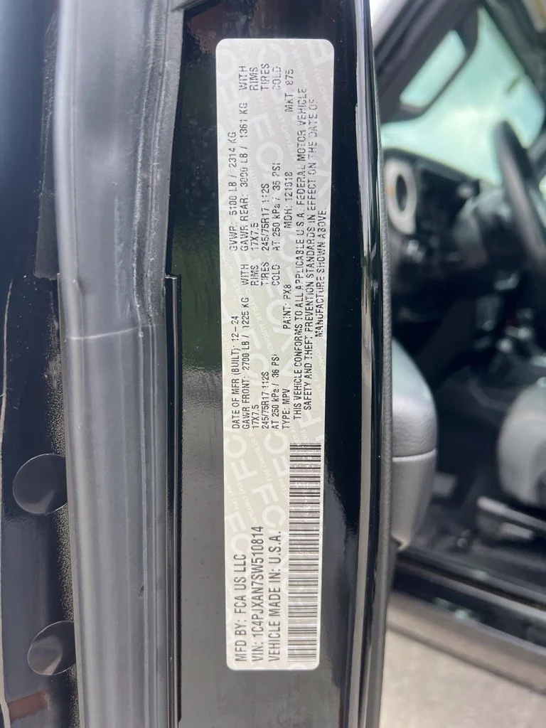 Certified Used 2025 Black Jeep Sport image 26