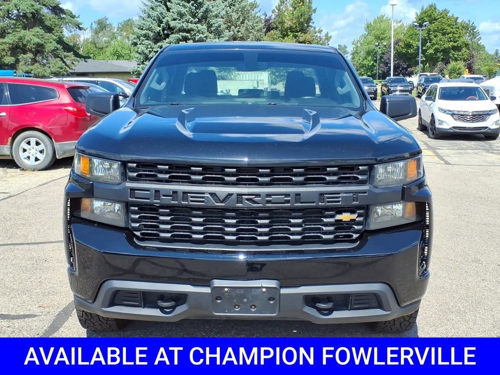 Used 2020 Chevrolet Silverado 1500 Work Truck with VIN 1GCRYAEF0LZ259638 for sale in Fowlerville, MI