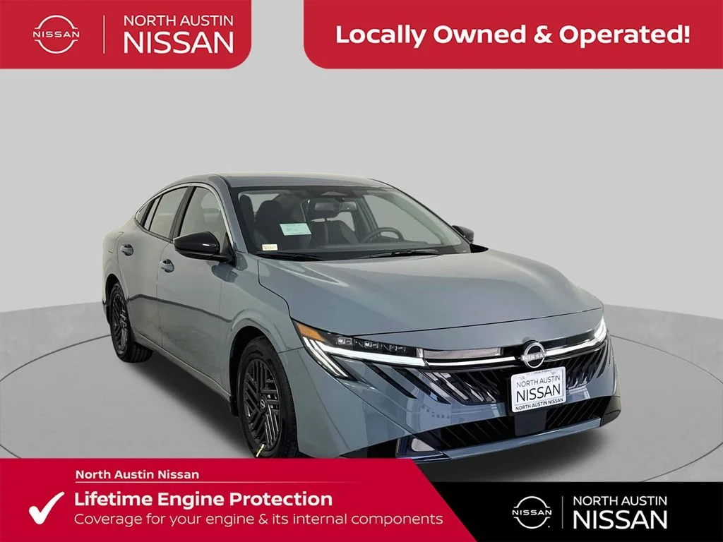 New 2026 Gray Metallic Nissan SV image 1