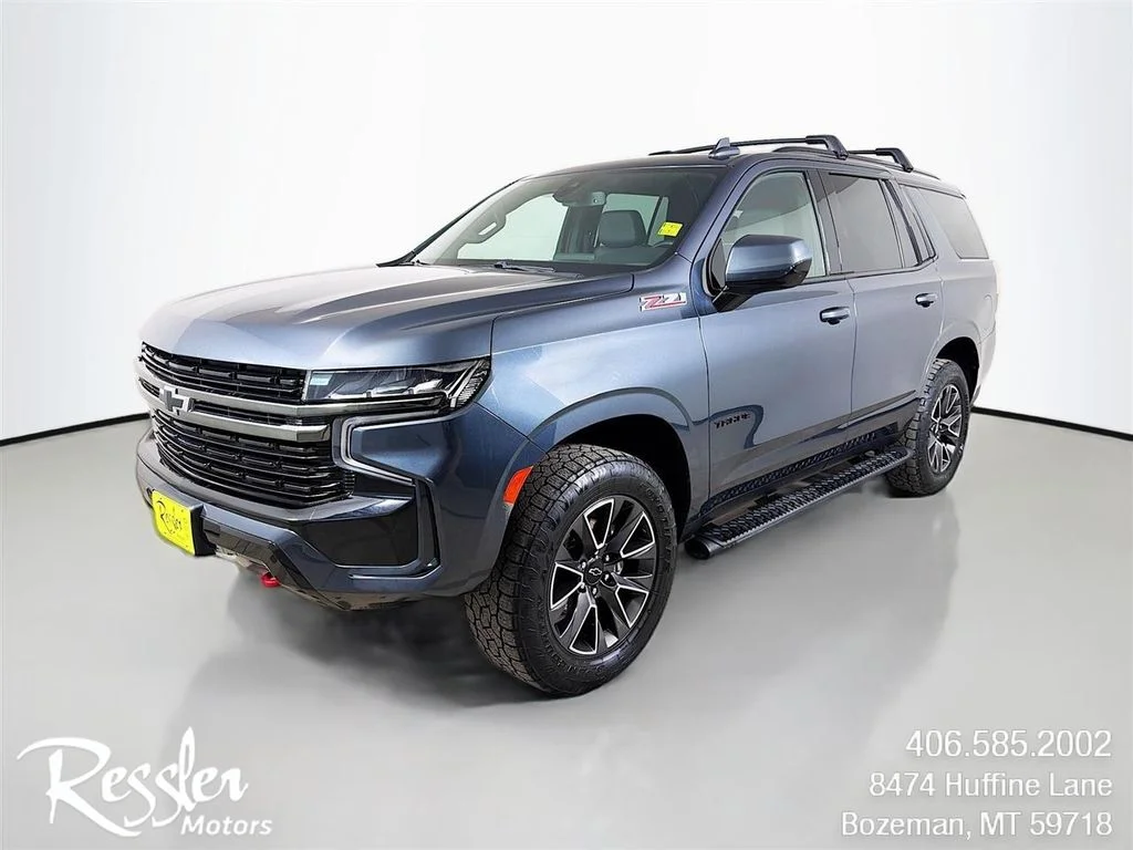 Used 2021 Gray Chevrolet Z71 image 1