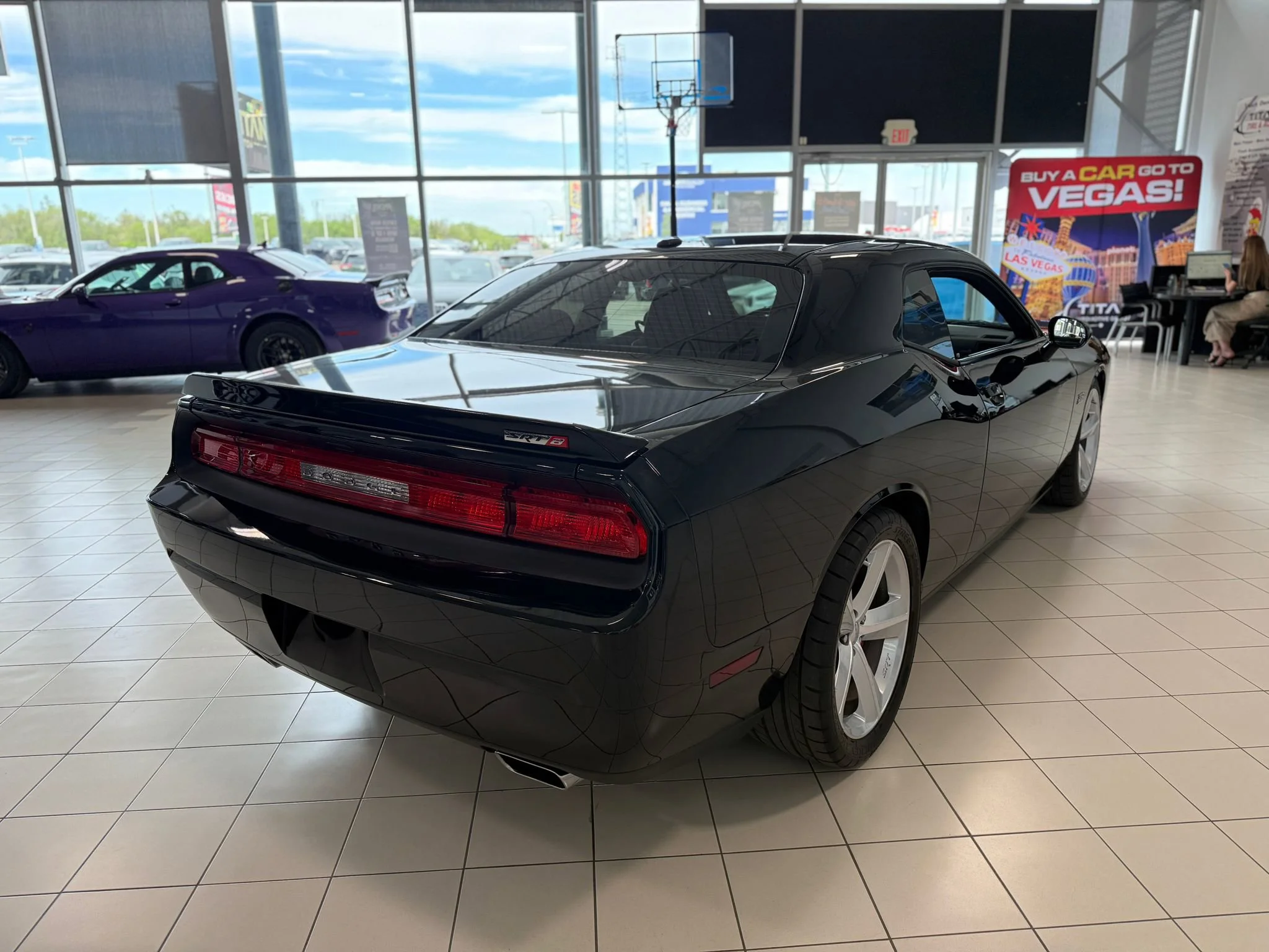 Used 2012 Black Dodge SRT8 392*470HP!!! | 6.4L HEMI | 6spd Manual | Nav | Htd Alcantara Seats | Sunroof | Htd Wheel image 24