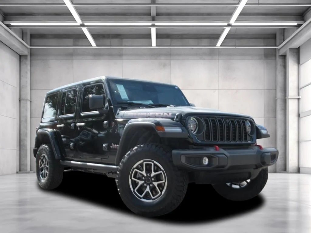 New 2026 Black Clear-Coat Exterior Paint Jeep Rubicon image 1