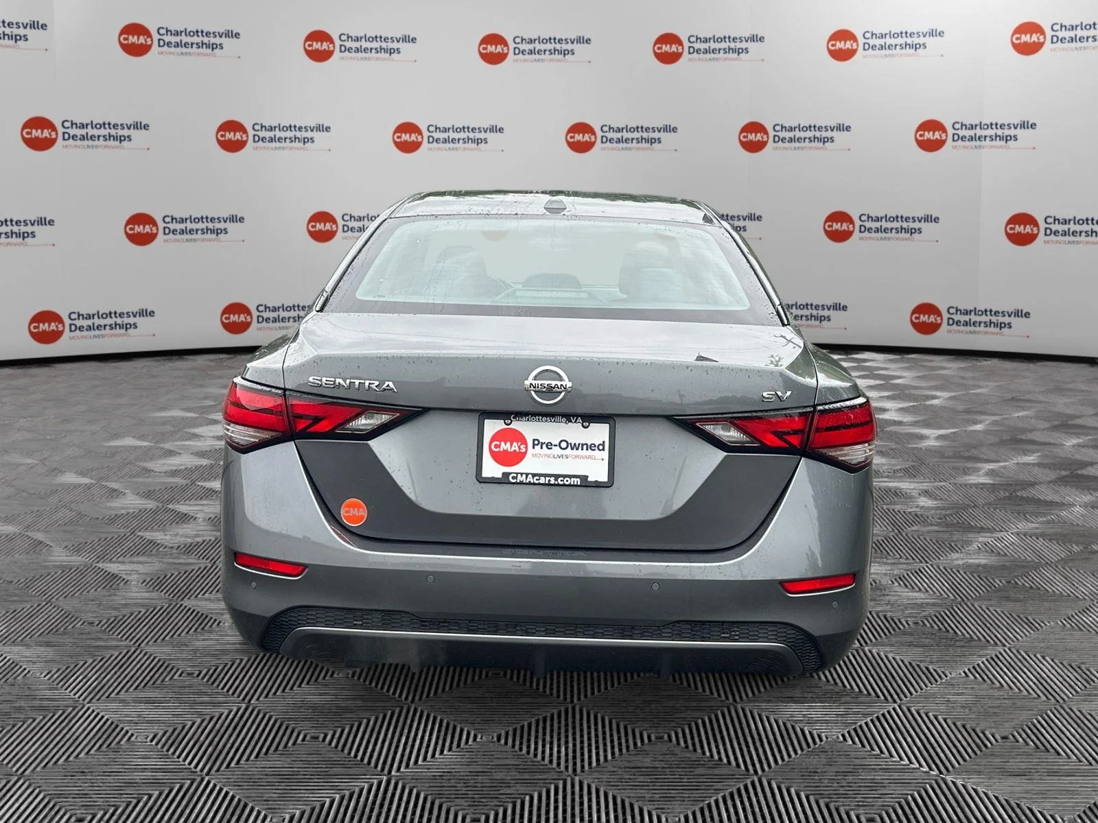 Used 2021 Gun Metallic Nissan SV image 4
