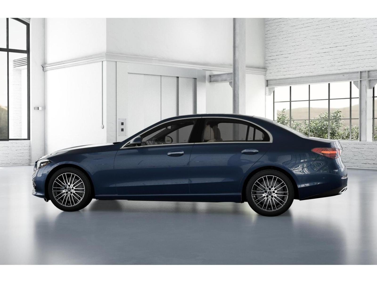 New 2026 Twilight Blue Metallic Mercedes-Benz C 300 4D Sedan image 34