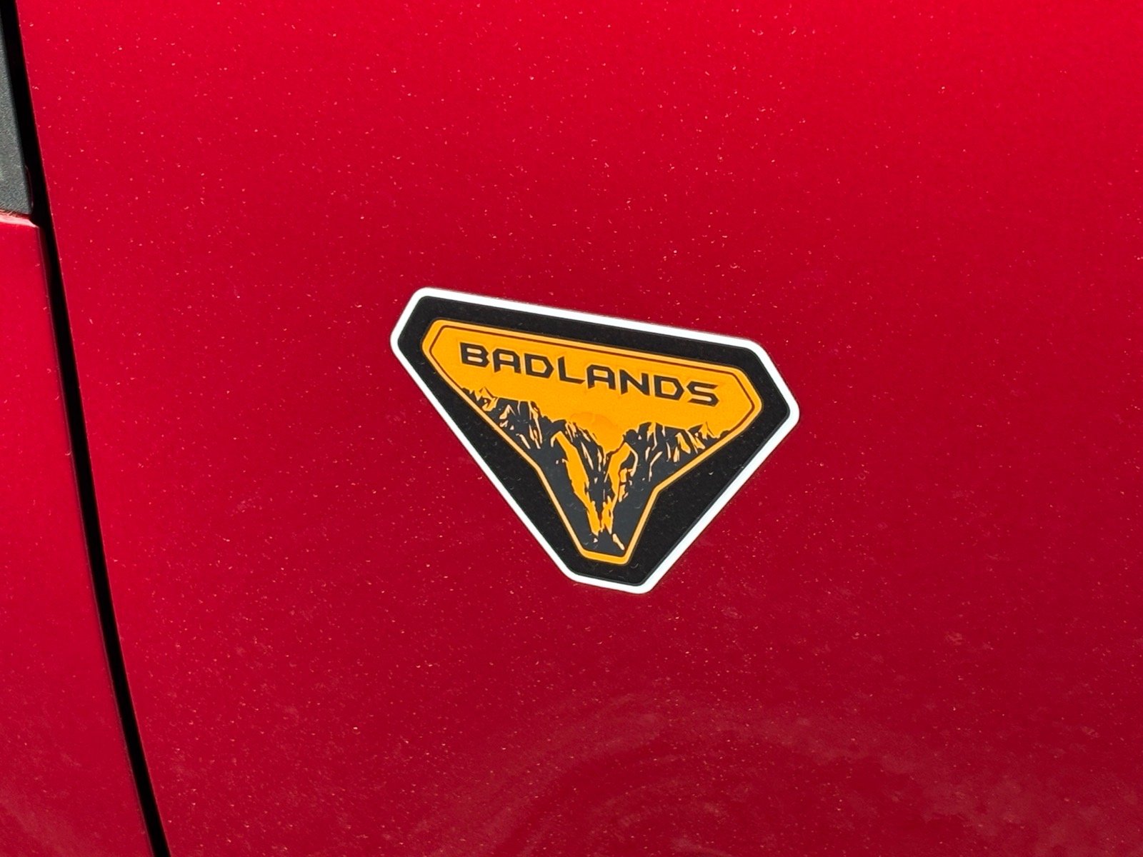 New 2026 Ruby Red Metallic Tinted Clearcoat Ford Badlands® image 6