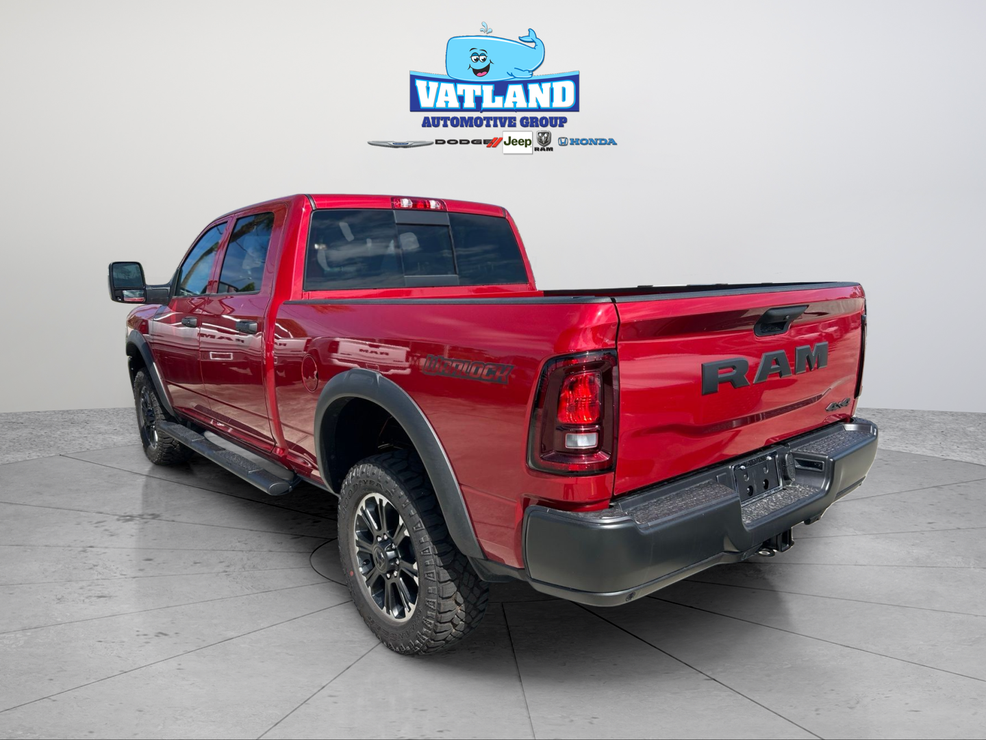 New 2026 Molten Red Pearl-Coat Exterior Paint RAM Tradesman image 3
