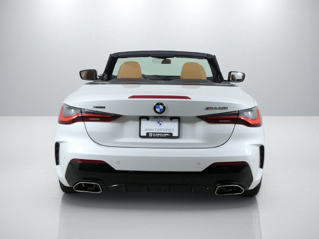 Certified Used 2023 Mineral White Metallic BMW M440i xDrive image 12