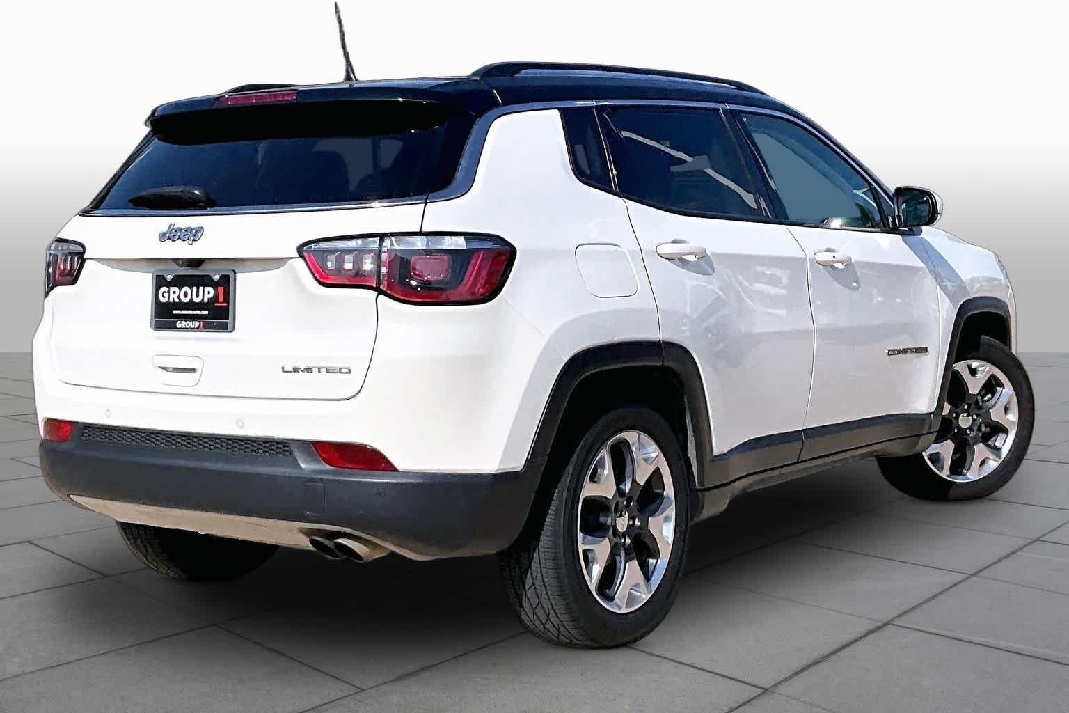 Used 2019 White Clearcoat Jeep Limited image 13
