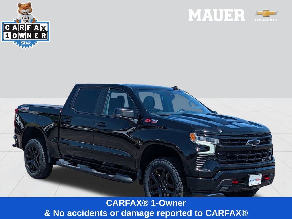 Certified Used 2023 Black Chevrolet LT Trail Boss image 1