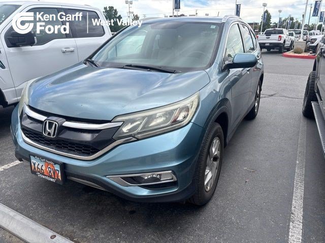 Used 2015 Alabaster Silver Metallic Honda EX-L image 1