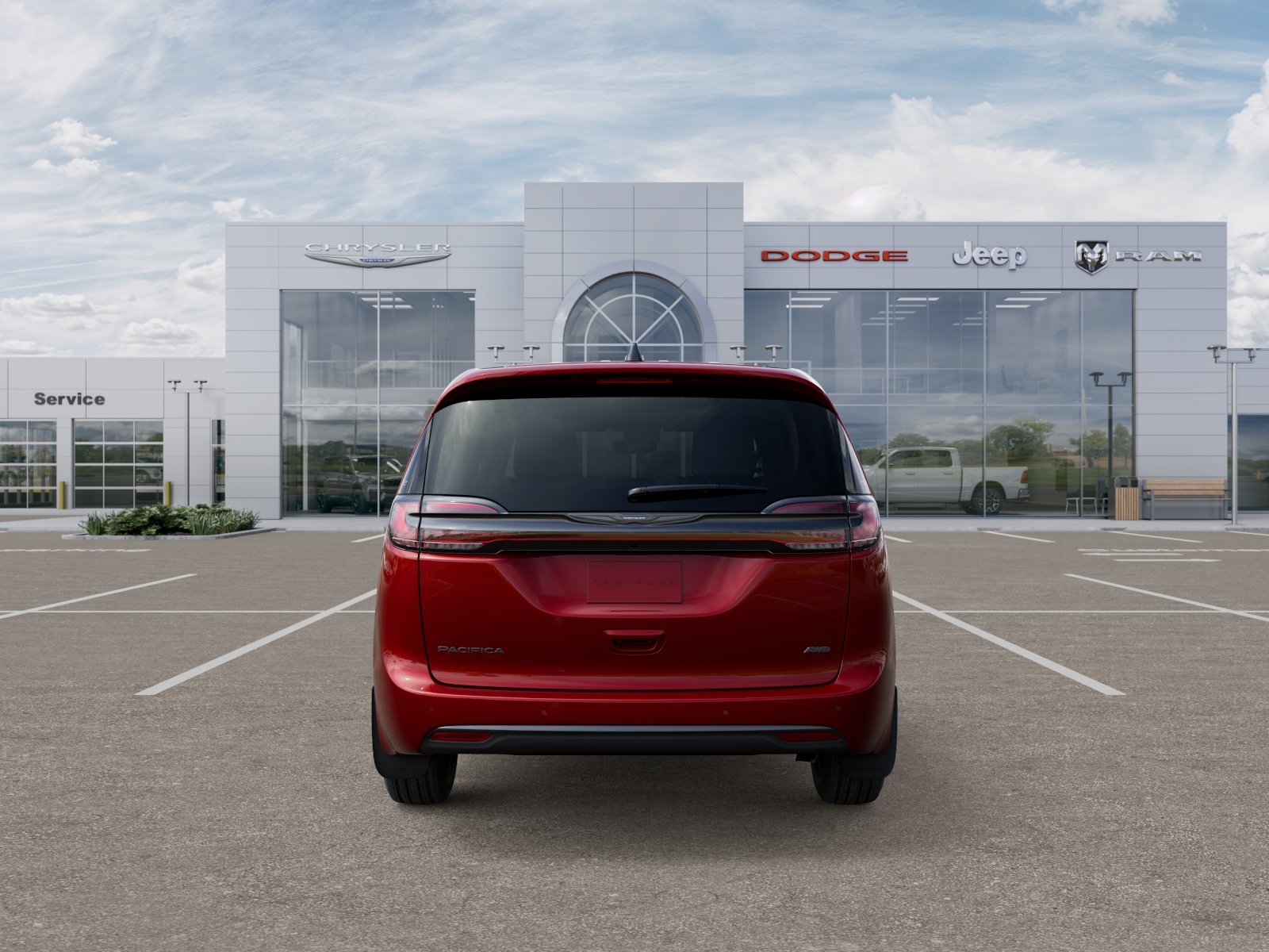 New 2026 Red Hot Pearl-Coat Exterior Paint Chrysler Select image 33