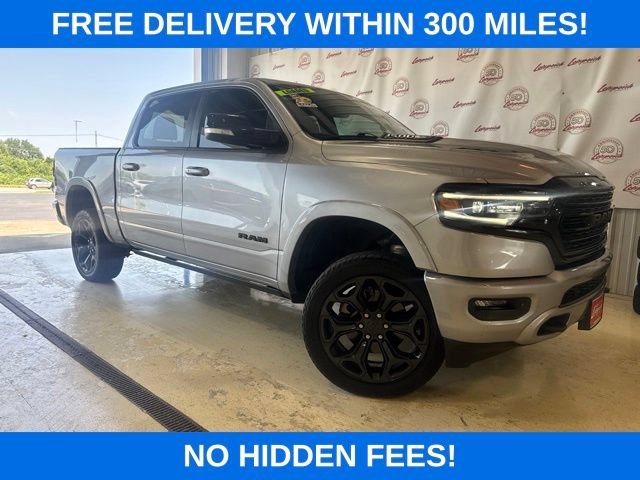 Used 2022 RAM Ram 1500 Pickup Limited with VIN 1C6SRFHT5NN307701 for sale in Kansas City