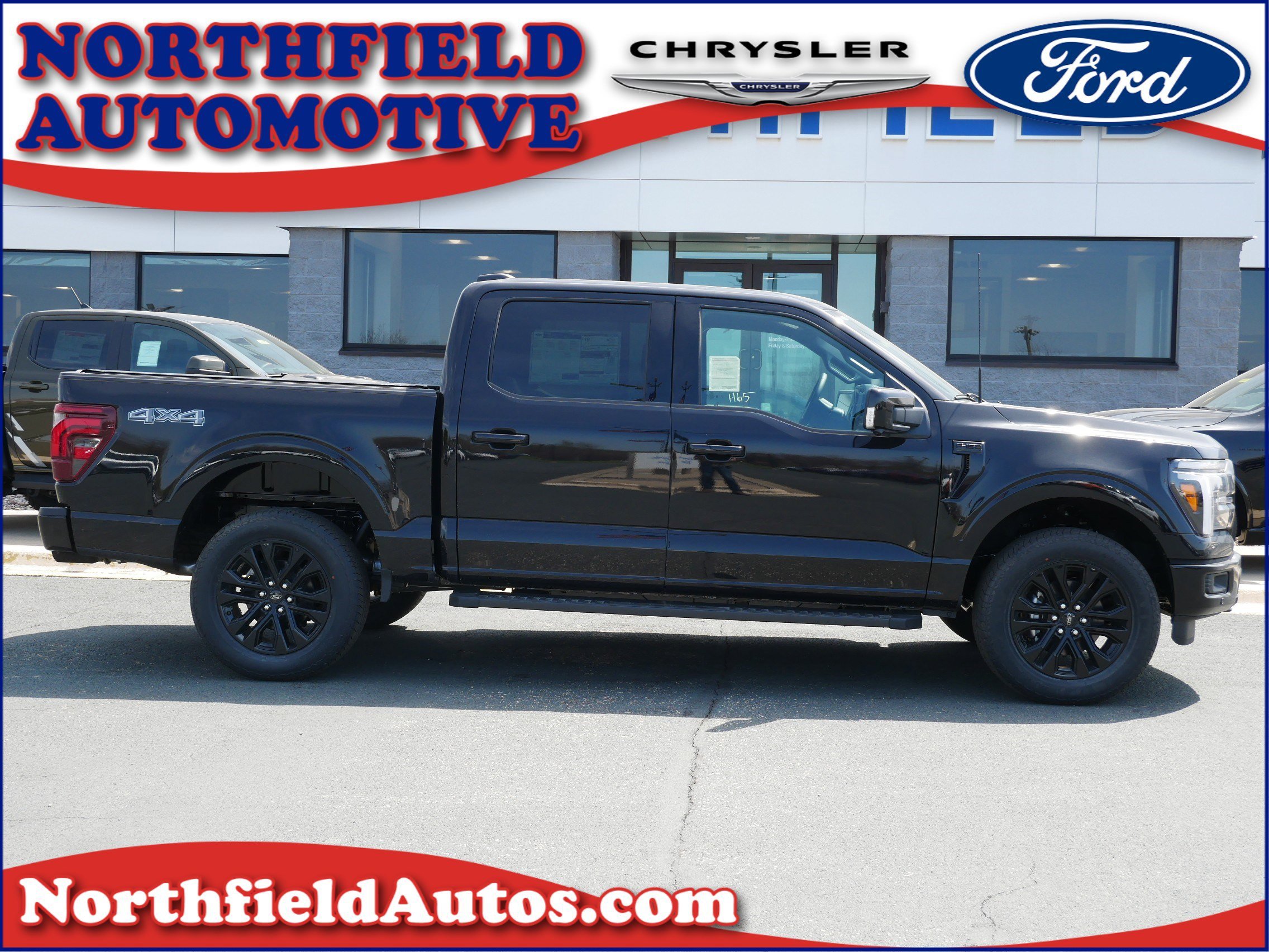 New 2026 Agate Black Metallic Ford Lariat® image 1