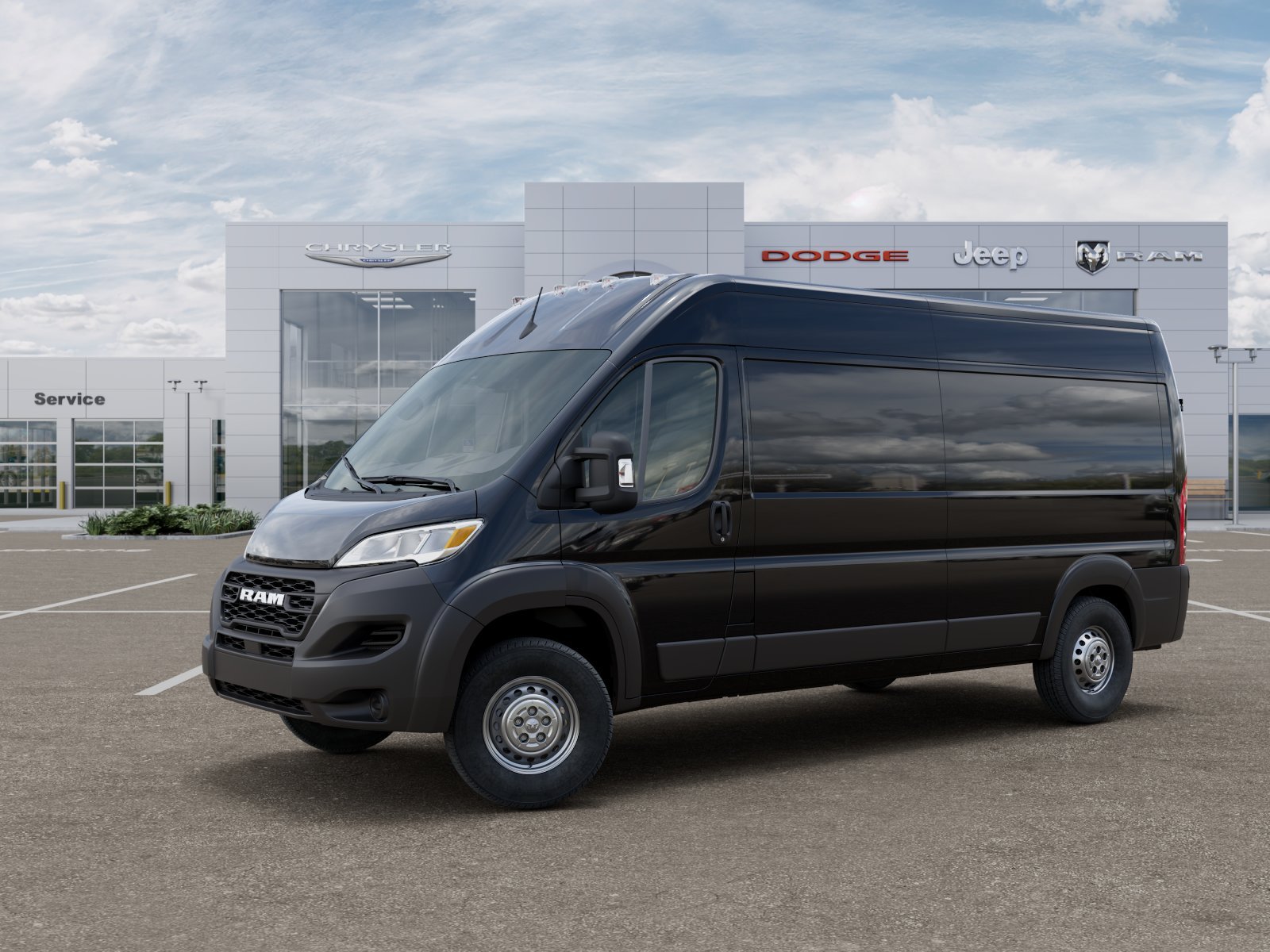New 2026 Black Clear-Coat Exterior Paint RAM High Roof image 28