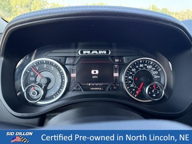 Used 2022 Diamond Black Crystal Pearlcoat Ram Laramie image 13