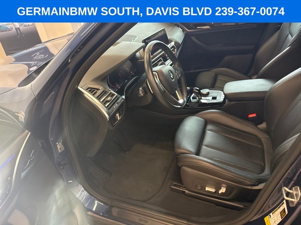 Certified Used 2022 Blue Metallic BMW sDrive30i image 13