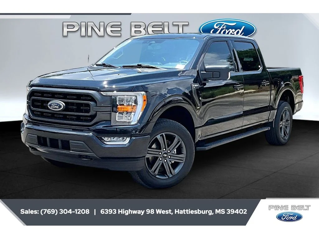 Certified Used 2023 Agate Black Metallic Ford XLT image 10