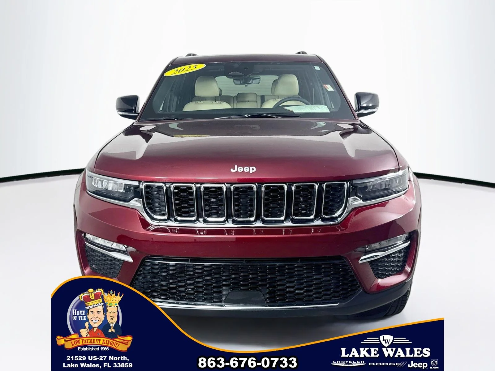 Certified Used 2025 Red Jeep Limited image 2