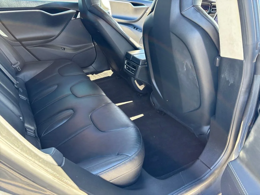 Used 2015 Gray Tesla 70D image 39