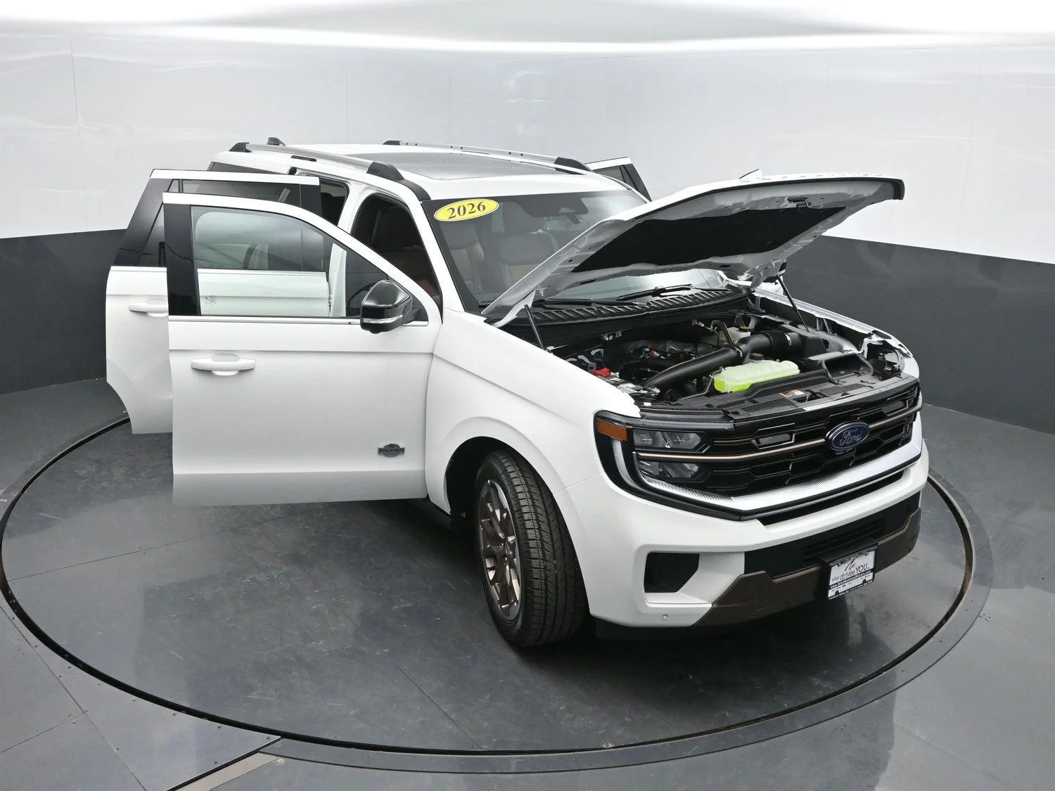 New 2026 Star White Metallic Tri-Coat Ford MAX King Ranch® image 49